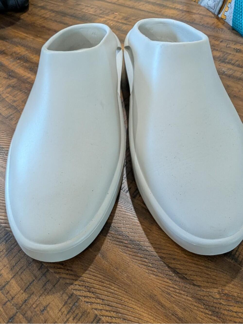 Fear of God The California Slip On Gray Foam Sandals Slides Mens 46 US 12 13